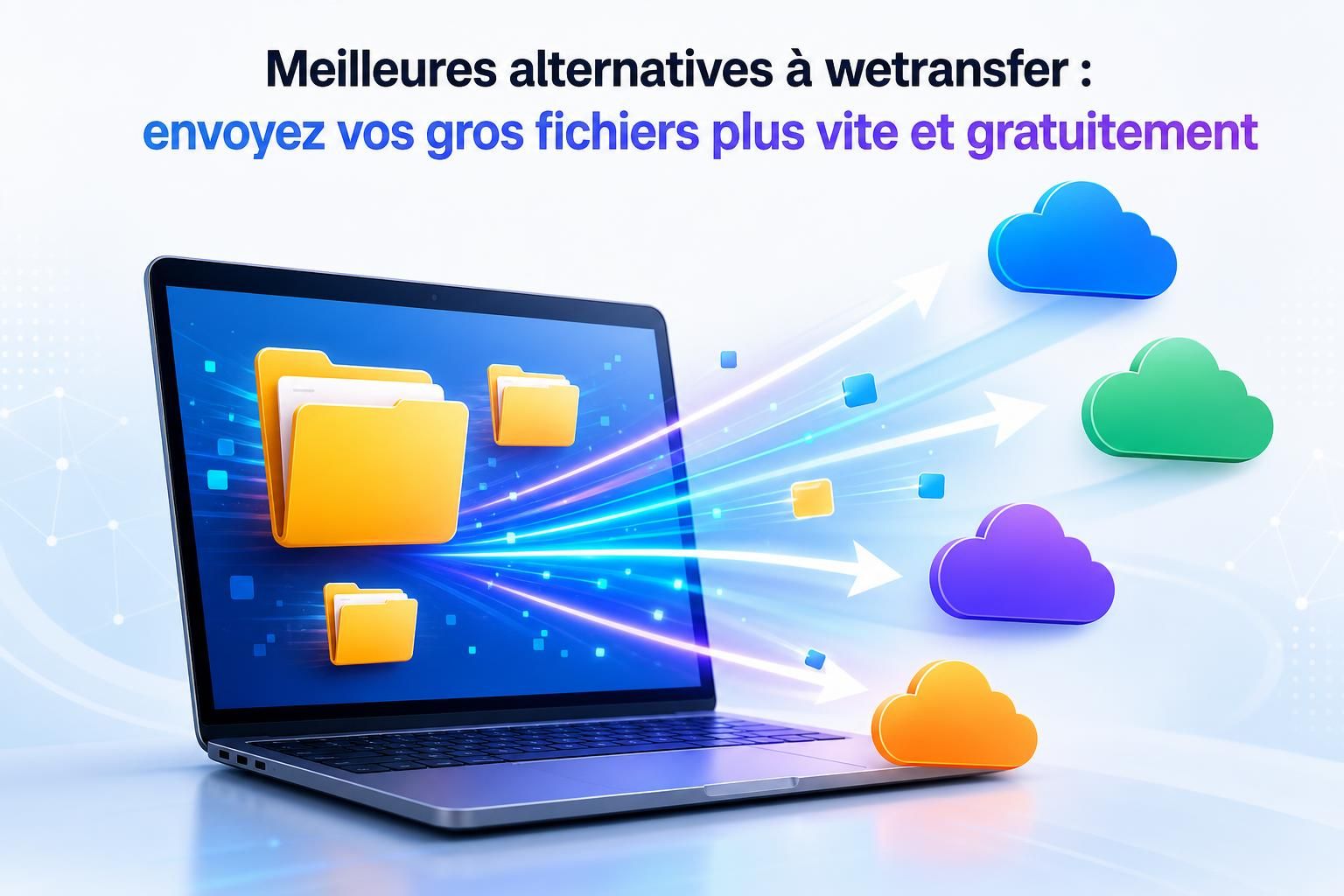 découvrez 7 alternatives rapides et gratuites à wetransfer pour envoyer facilement de gros fichiers sans limitation.