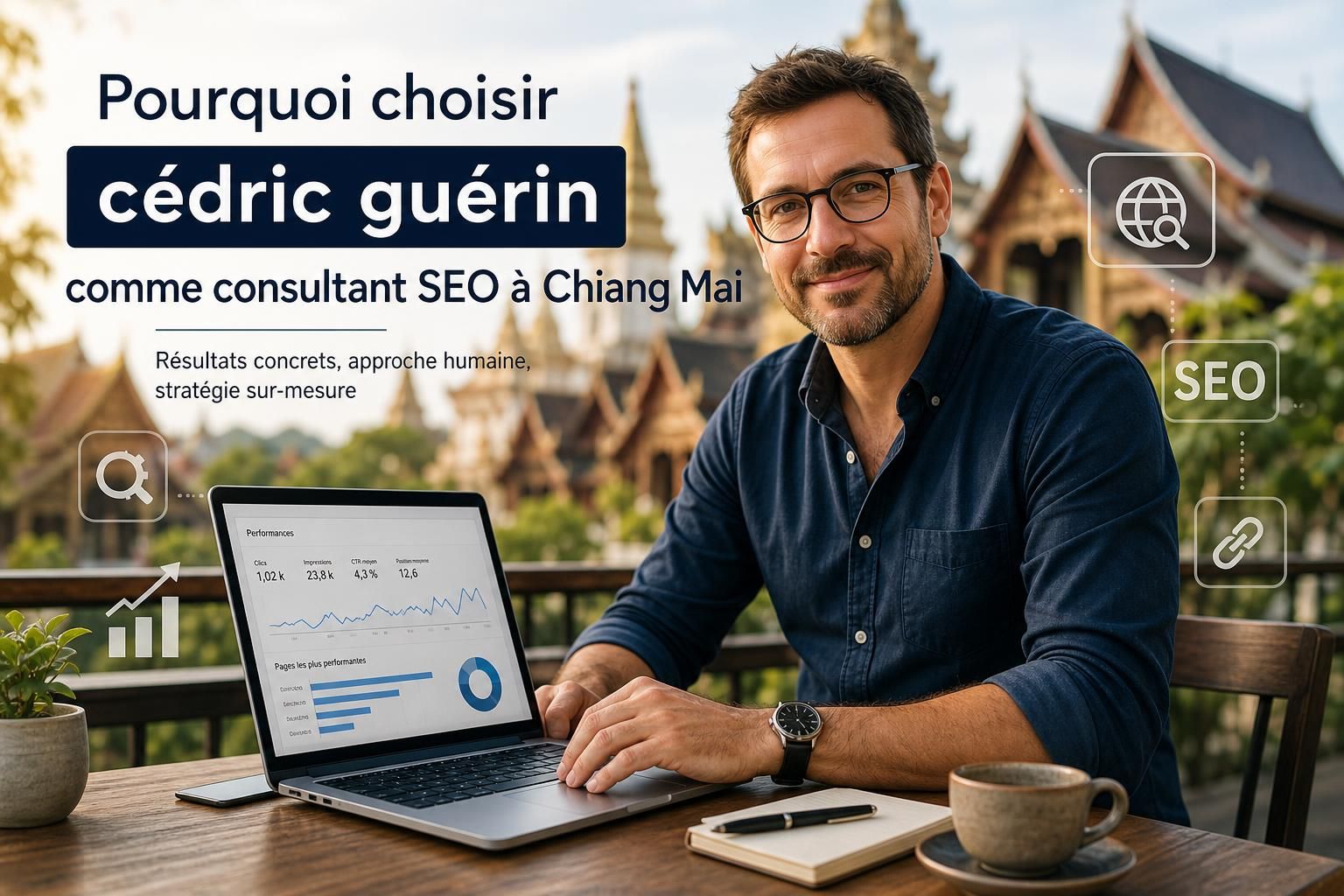 découvrez qui est cédric guérin, le consultant seo basé à chiang mai, et pourquoi il fait autant parler de lui sur le web. expertise, conseils et stratégies seo à ne pas manquer.