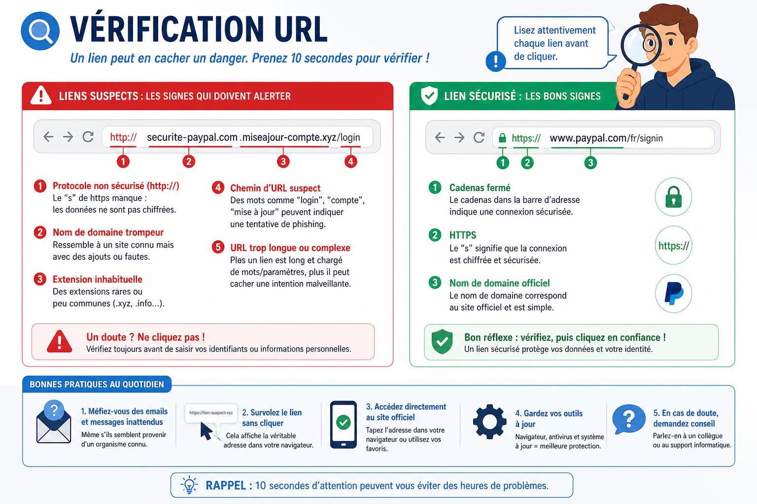 Check suspicious URL with 6 quick ways to know if a link is safe before clicking