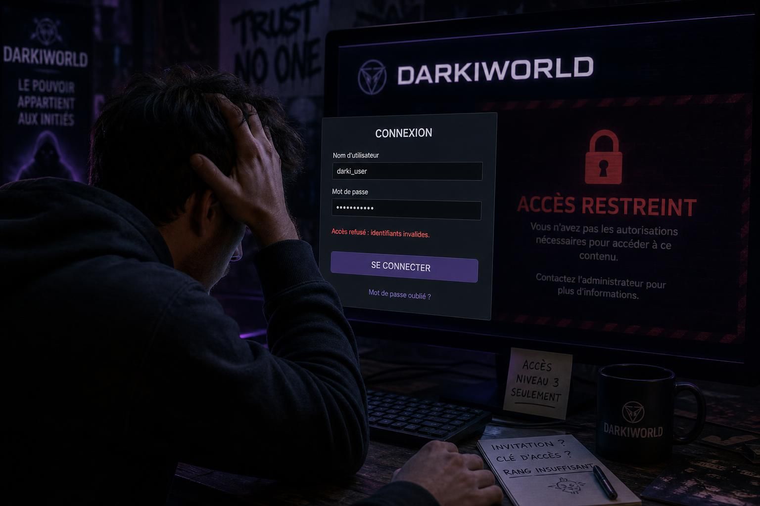 Darkiworld login troubleshooting and safe alternatives when the site is unavailable