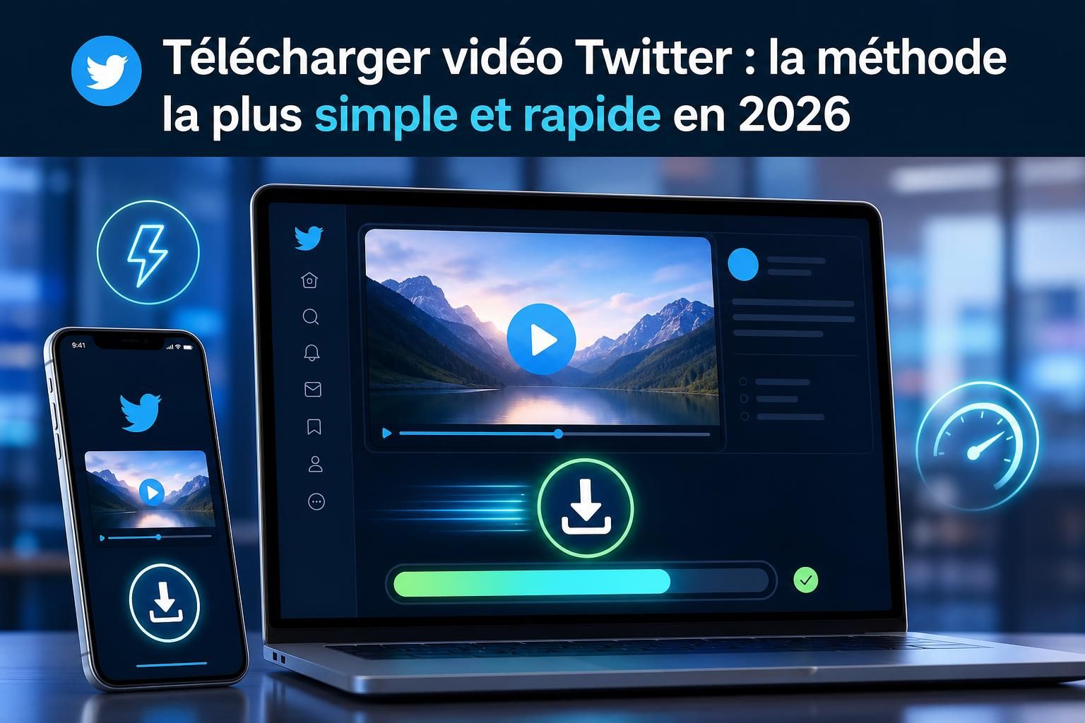 découvrez les méthodes les plus simples et efficaces pour télécharger des vidéos twitter en 2026, facilement et rapidement.