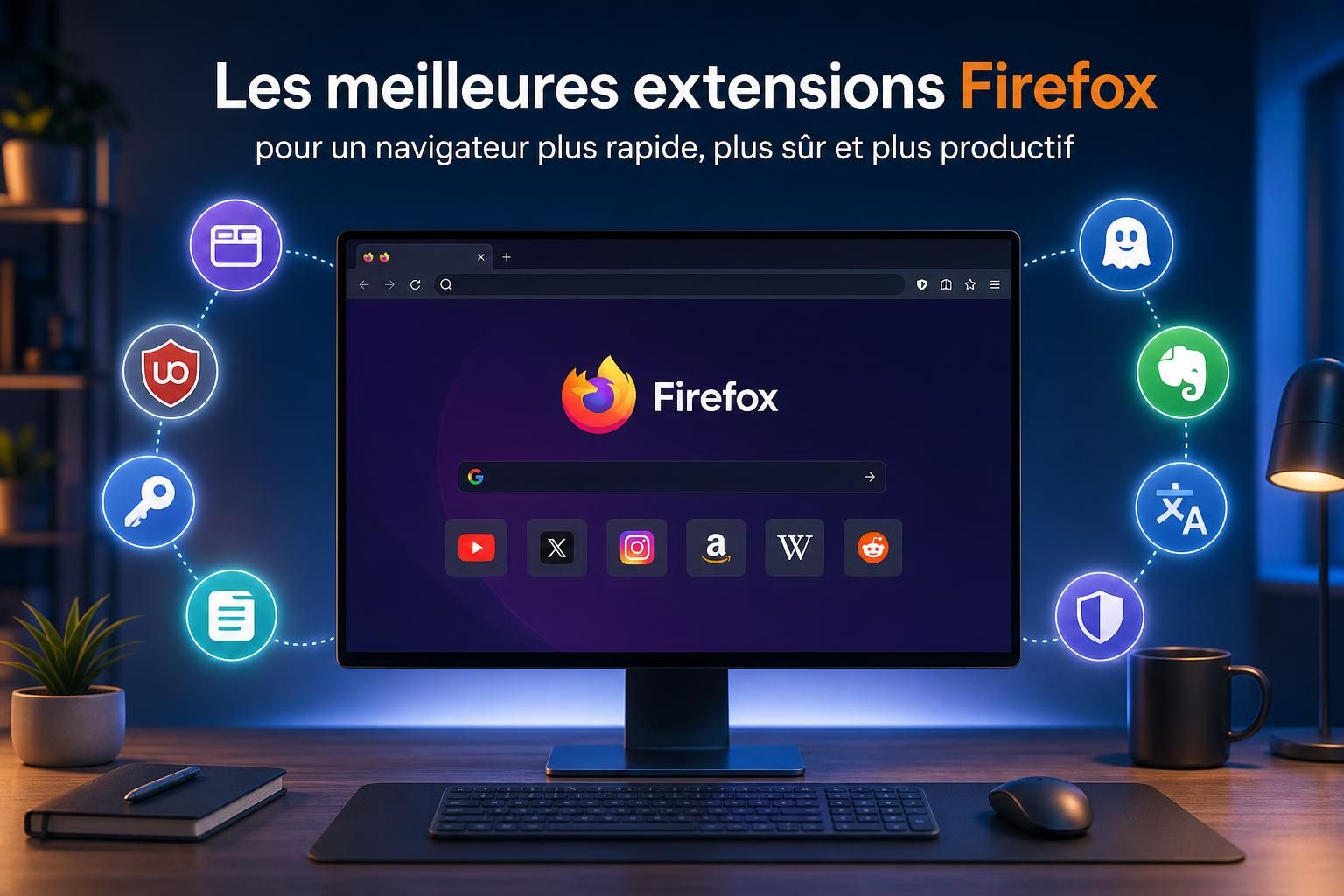découvrez les 15 extensions firefox indispensables à installer en 2026 pour améliorer votre navigation, gagner en productivité et sécuriser votre expérience en ligne.