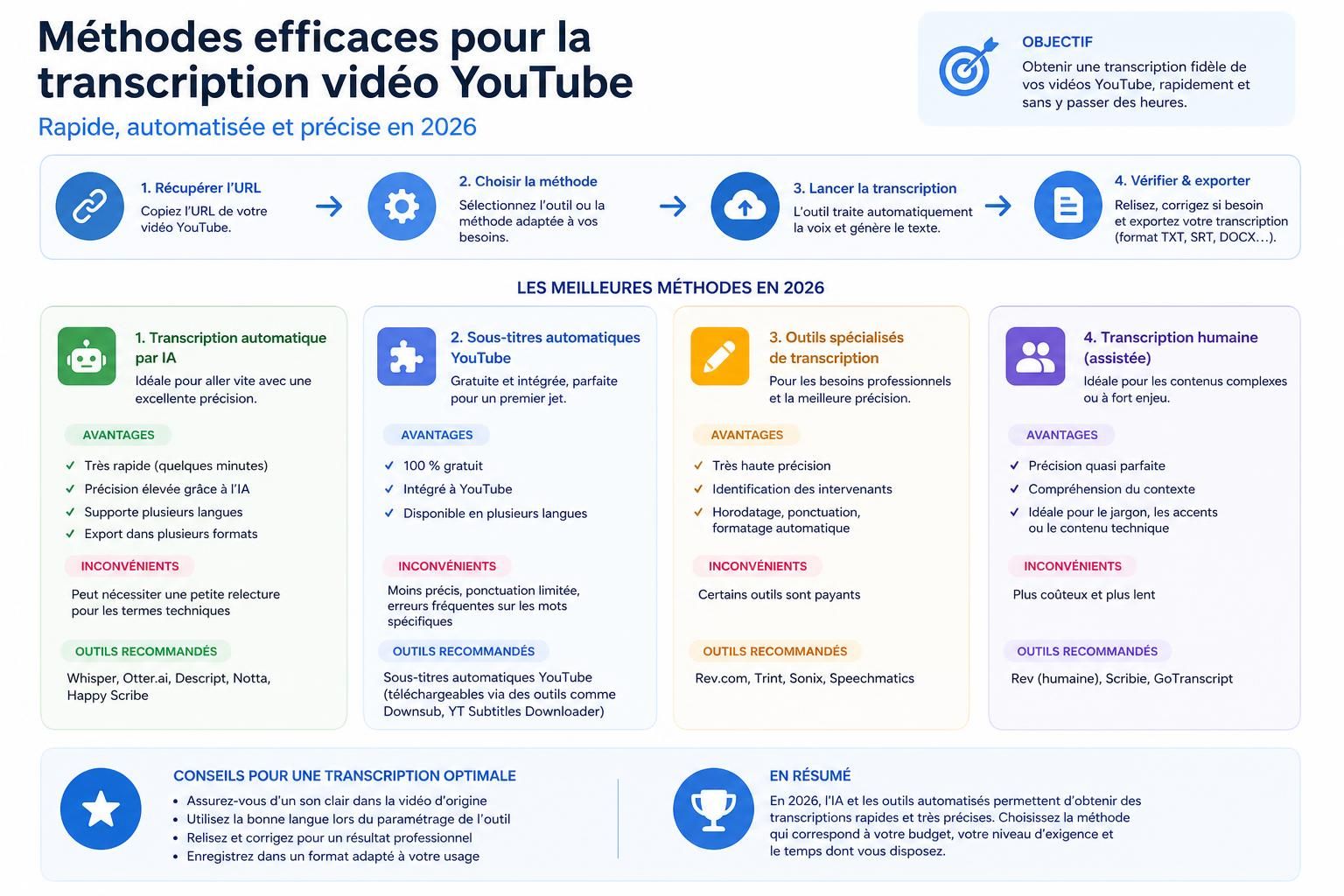 découvrez 6 méthodes efficaces pour extraire rapidement le texte d'une vidéo youtube. simplifiez la transcription et gagnez du temps dès maintenant !