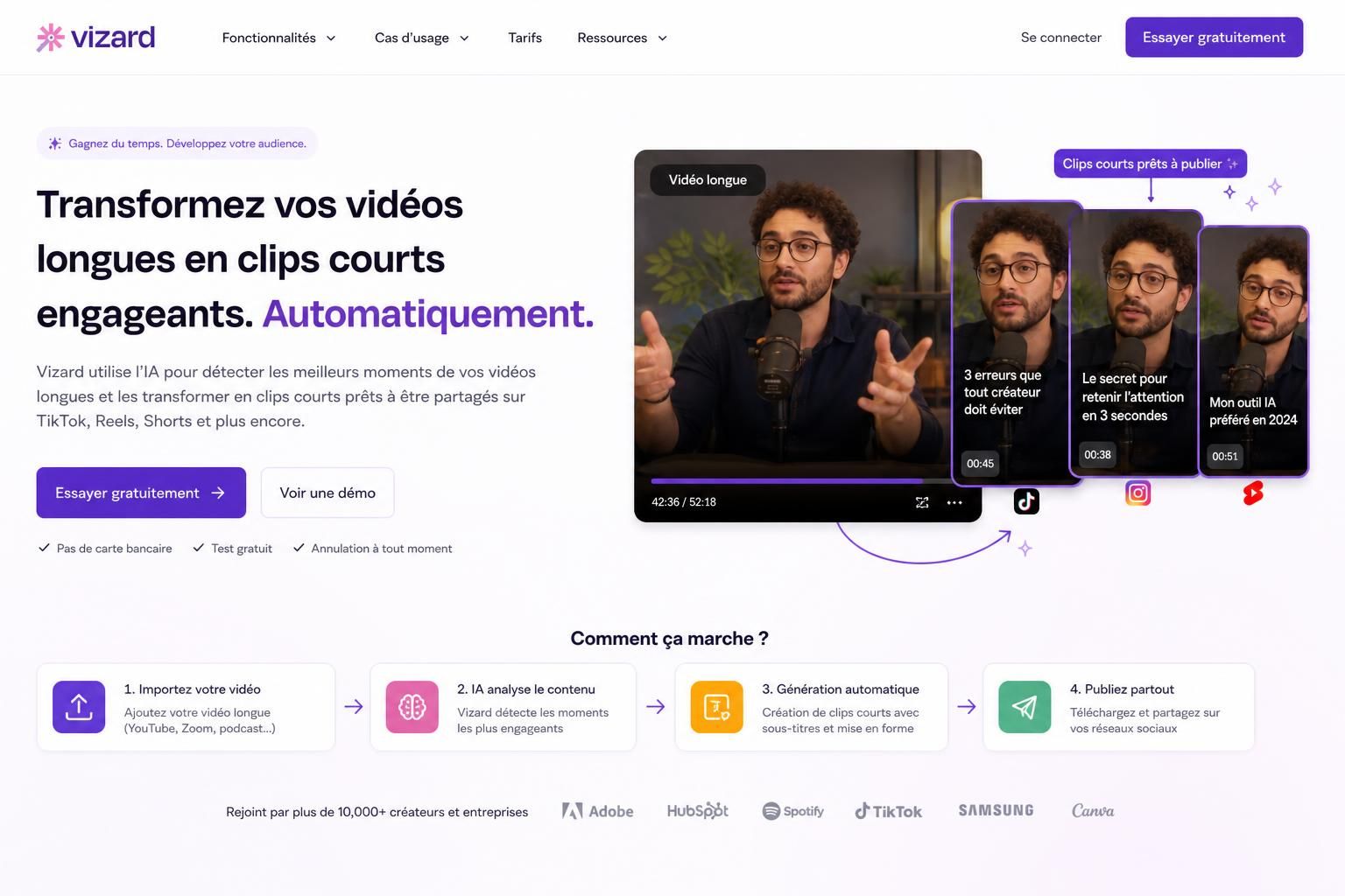 découvrez ce que vaut vraiment vizard, l'outil d'intelligence artificielle pour transformer vos vidéos facilement et efficacement.